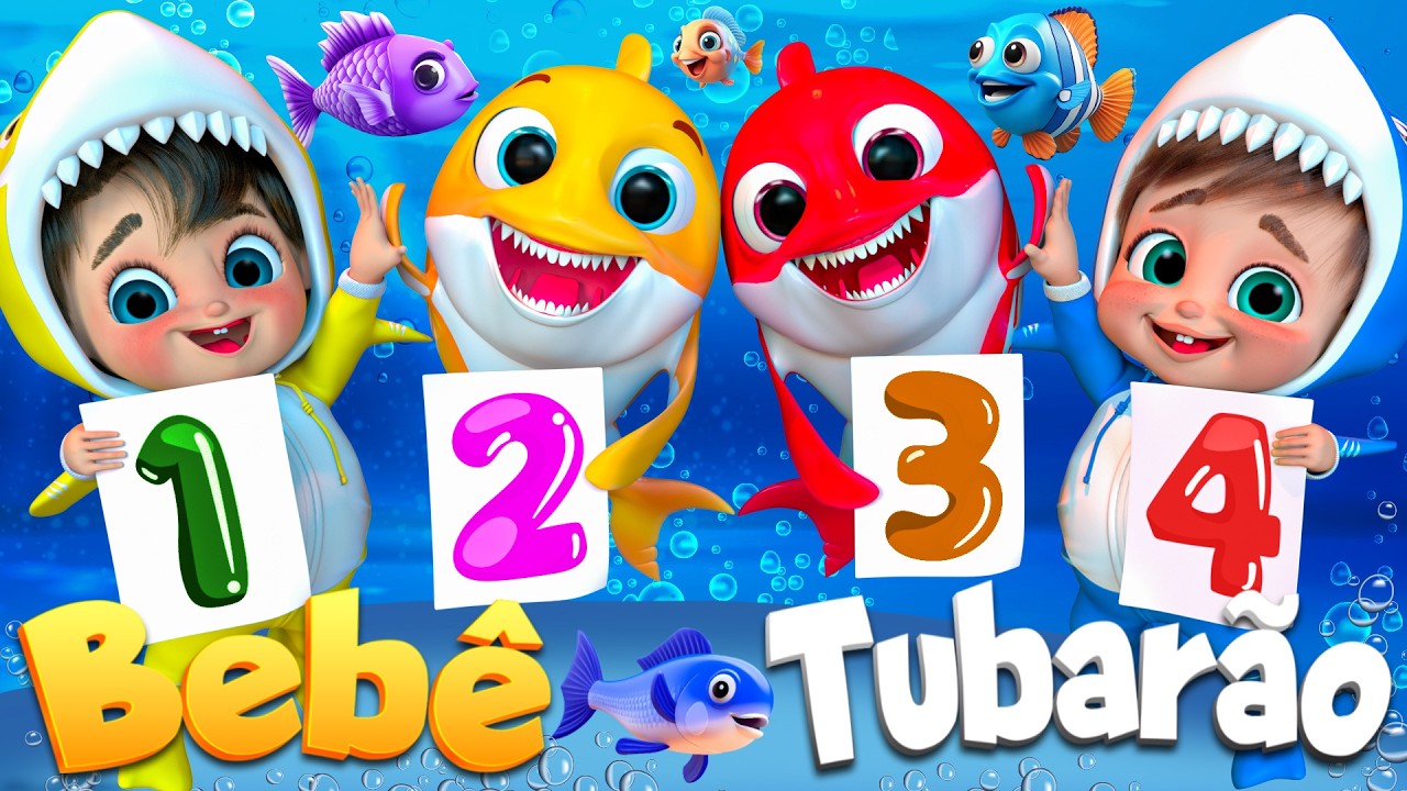 Aventuras Submarinas do Bebê Tubarão  @SuperLucaPortugues #rimasinfantis #musicasinfantis