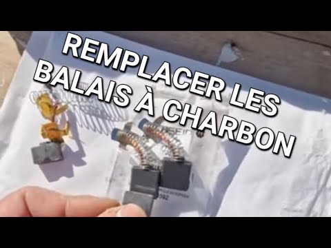Remplacement des balais a charbon RÉPARATION DOU L'EXTRÊME