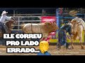 KENY ROGER correu pro lado errado e deu de frente com o TOURO! Madrugadinha laça demais!