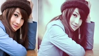 Tutorial photoshop" retouch cinematic" soft light effect screenshot 3