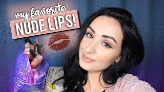 The ULTIMATE Guide to NUDE Lips - ON A BUDGET! My Top Picks | ULTRAVIOLET BEAUTY