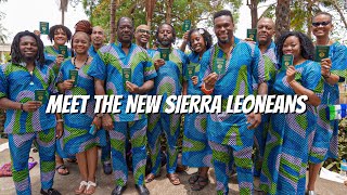 Meet The New Sierra Leoneans: Black Americans Receive Their Sierra Leone Citizenship.