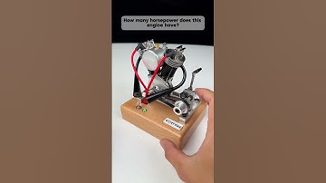 How many horsepower does this engine have?#enginemodel #vortrixe #diy #fyp #v2
