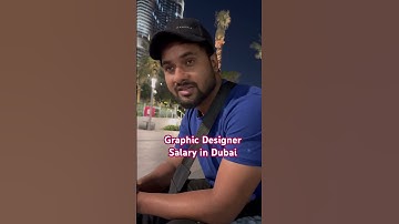 Dubai mai graphic designer ki salary kitni hoti hai #dubai #dubailife #dubaisalary #graphicdesigner