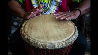 Fast Conga drum track- Reggae drum loop ( 144 BPM)