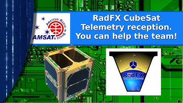 Ham Radio - RadFX a new cubesat launching 11-14-2017 and  you can help with telemetry!