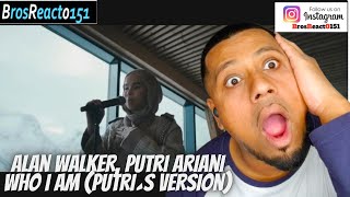 INDONESIA Alan Walker, Putri Ariani - Who I Am (Putri´s version) REACTION