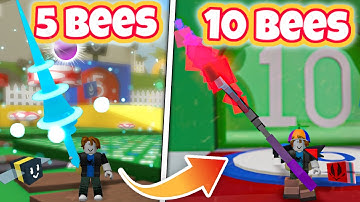 Bee Swarm Simulator, But Every +5 Bees I Get New Endgame Tool