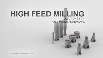 High Feed Multi-Mat™ Milling with LAMINA