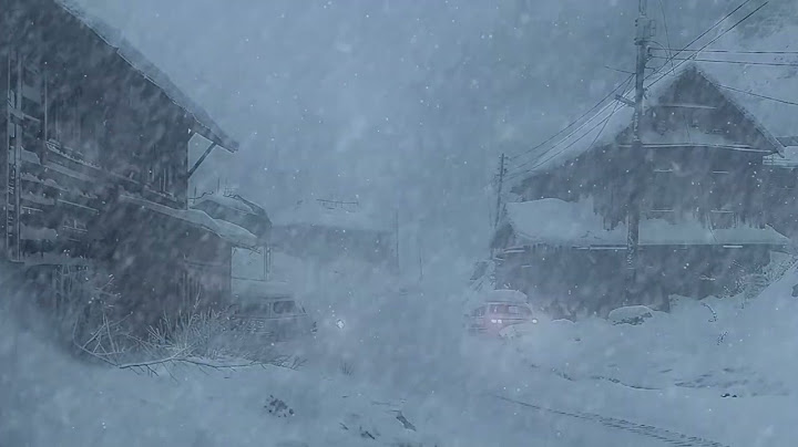 The Mighty Freezing Snowstorm | Arctic Winds & Crushing Snow Squall for Deep Sleep