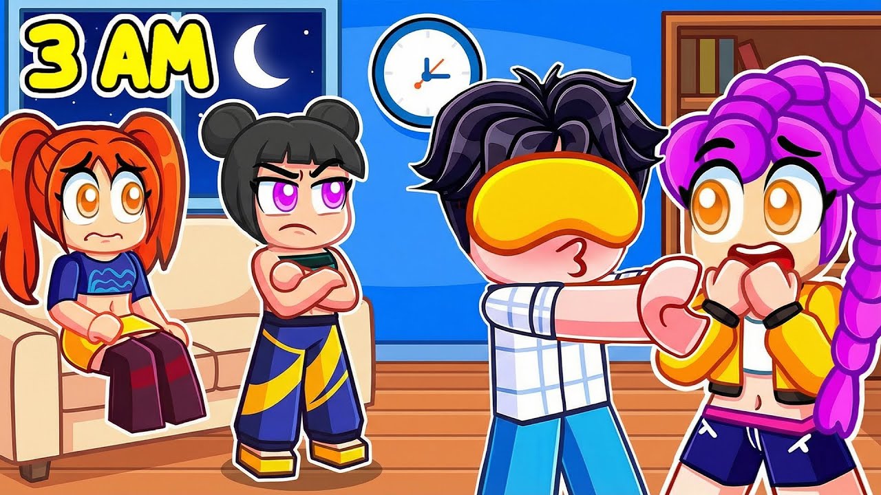 Jinu Is SleepWalking At 3AM In Roblox Snapchat! | Kpop Demon Hunters