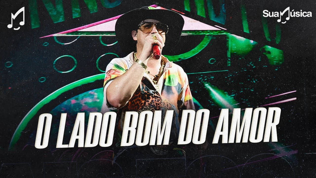 O Lado Bom do Amor - Natanzinho Lima (Cortando Chão em Cuiabá-MT) Lyric Vídeo