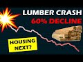 60% CRASH in Lumber. Housing Market & Inflation NEXT?