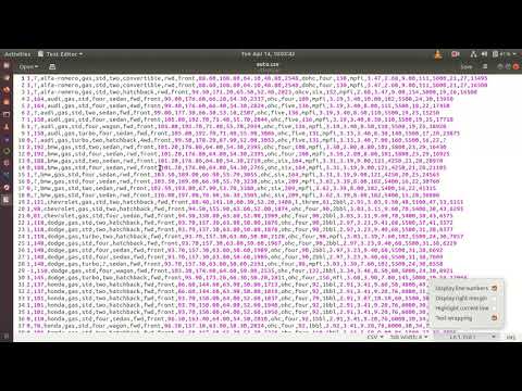Data Wrangling    How to open CSV file and replace column headers 1