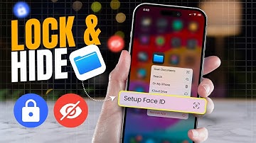 How To Lock And Hide iPhone Files App On iPhone | Secure Your Files App on iPhone