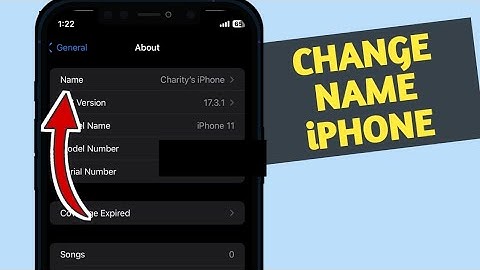 How To Change Name On iPhone 2024 (Renaming iphone)