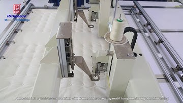 GetonAgain automatic large size two heads tuftingbar tacking machine