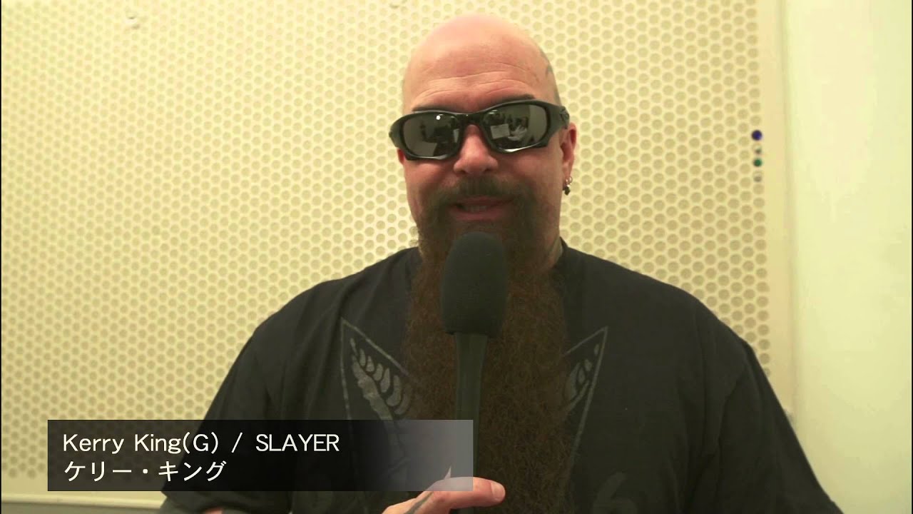 コメント映像】ケリー・キング Kerry King(G) / SLAYER - YouTube