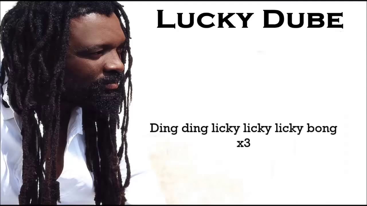 Lucky Dube   Ding Ding Licky Licky Licky Bong Lyric Video