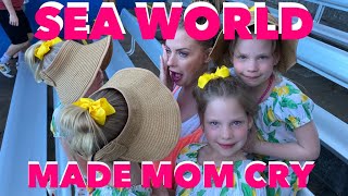 SEA WORLD with GARDNER QUAD SQUAD - What Made Mom Cry