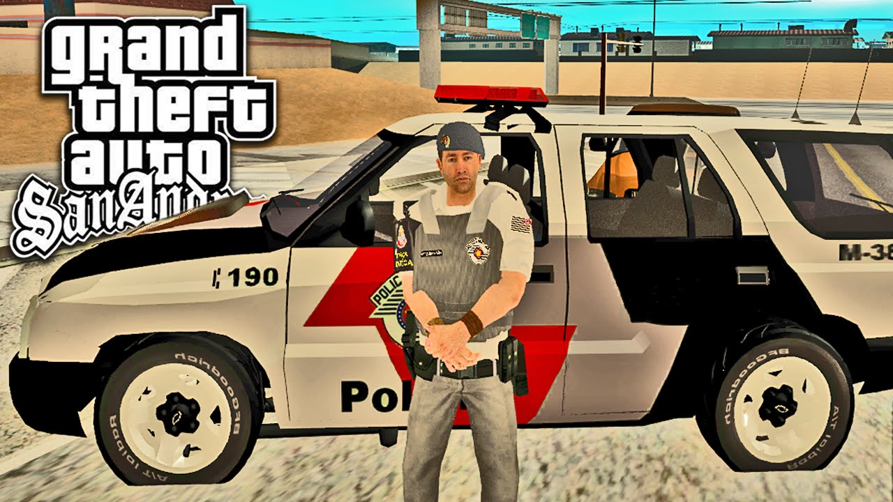 SA - Veiculos Da Policia - GTA Na Faixa {