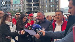 İzmirde Belediye Işçileri, Ücretlerin Ek Yatırılmasına Tepki Gösterdi