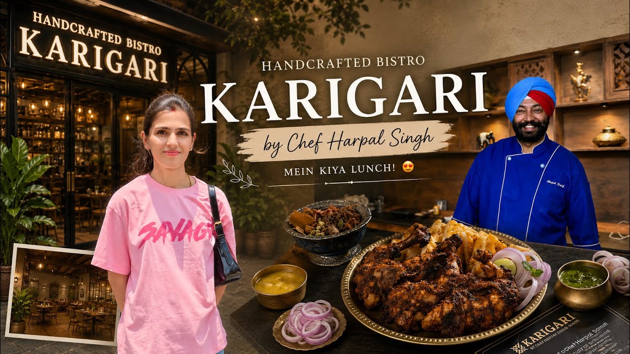 Karigari by Chef Harpal Singh 😍 mein kiya Lunch| Honest Food Review 😳| Mall of Asia Bangalore  