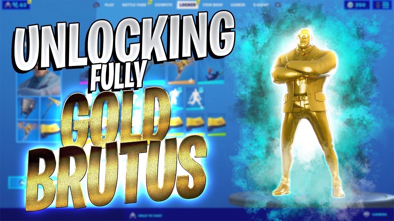 UNLOCKING FULL GOLD BRUTUS YouTube