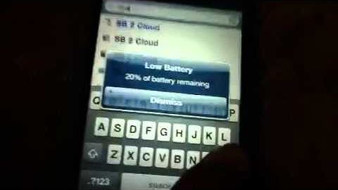 how to get battery percentage on a jailbroken iPod touch