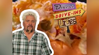Guy Fieri Eats a Homewrecker Hot Dog | Diners, Drive-Ins and Dives | Food Network