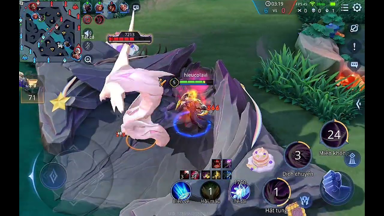 Mình thử thách không chết ai ngờ gặp team bn không khác gì máy !!!