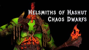 How to Paint Helsmiths of Hashut / Chaos Dwarfs | #AdWIP #HelsmithsofHashut #WarhammerCommunity