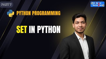 Python Set Tutorial for Beginners | Union, Intersection & Difference Explained