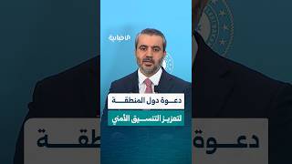 وزير الخارجية والمغتربين يدعو دول المنطقة لتعزيز التنسيق الأمني