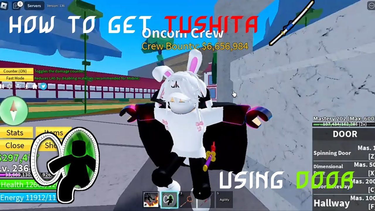 HOW TO GET TUSHITA WITH DOOR FRUIT YouTube