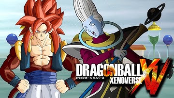 Dragon Ball Xenoverse - SSJ4 Gogeta Vs. Whis (What If Battle!)
