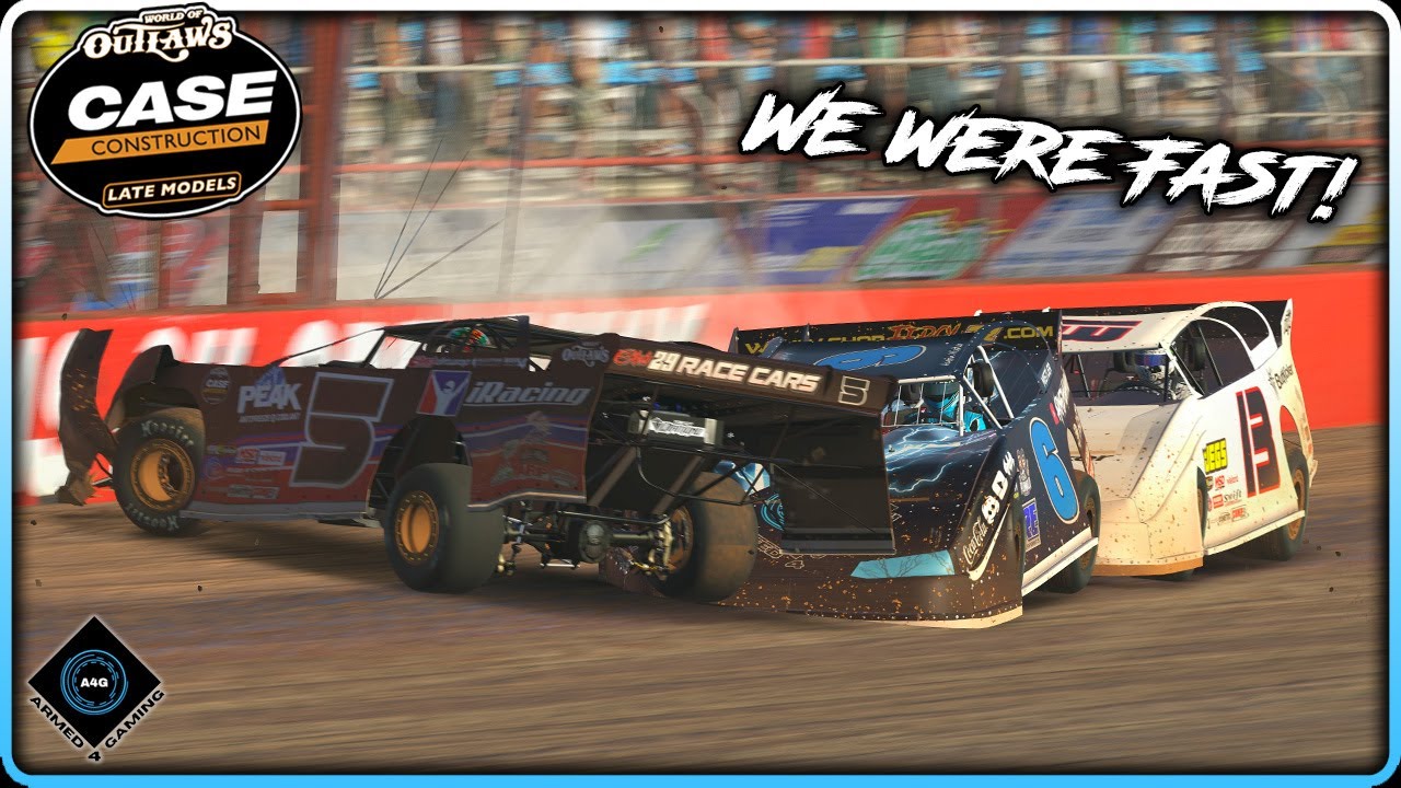 super-tight-racing-woo-super-late-model-at-lucas-oil-iracing-youtube