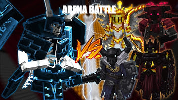 The Immortal Vs. Dungeons & Combat Bosses | 1.20.1 Minecraft Mob Battle