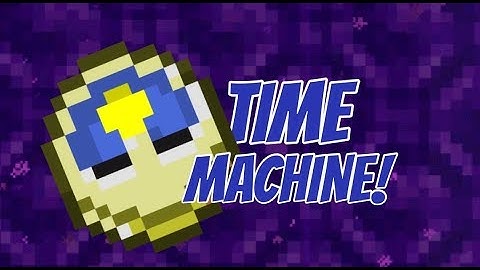 How To Build a Working Time Machine in Minecraft!