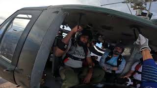 Huey Helicopter Jump