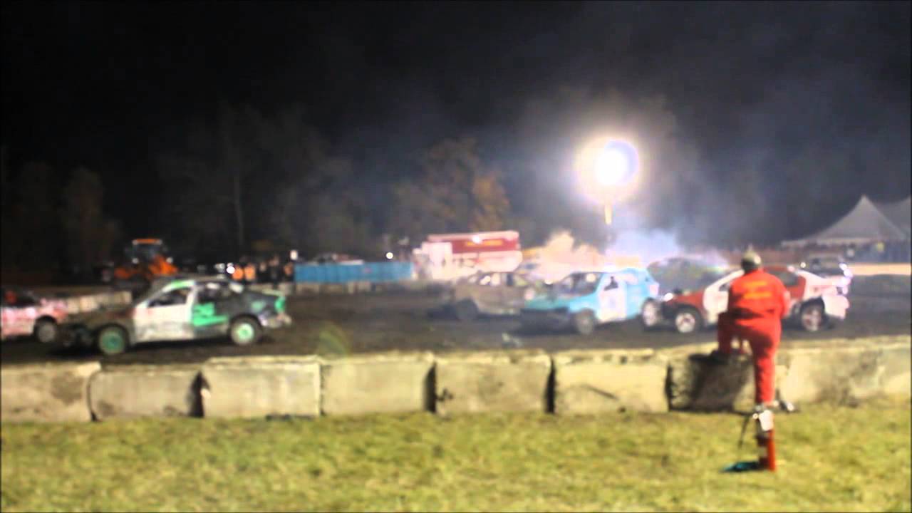 demolition derby 2015 ERIN DEMOLITION DERBY MINI SMASH HEAT 3
