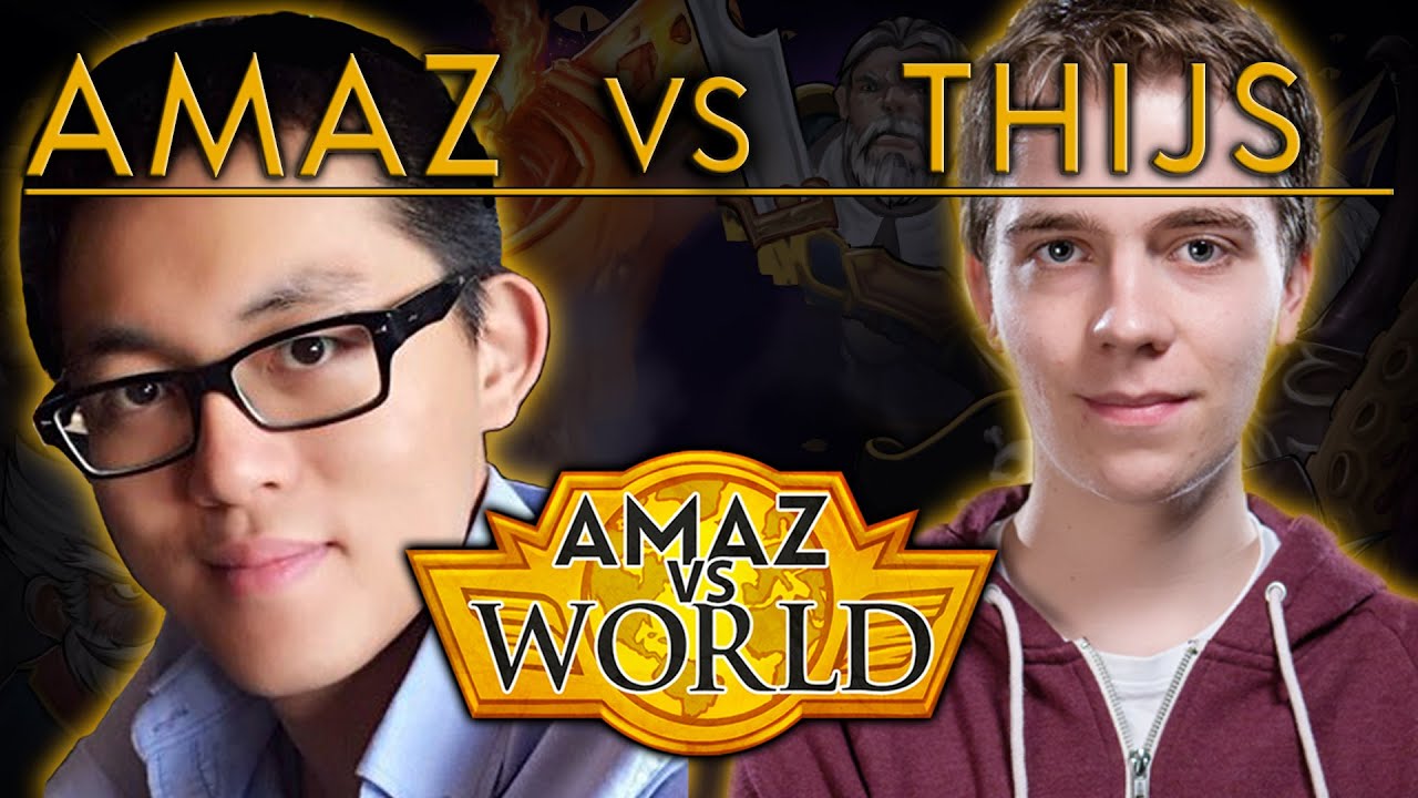 [Hearthstone] Amaz VS World - Amaz VS Thijs Ep 11
