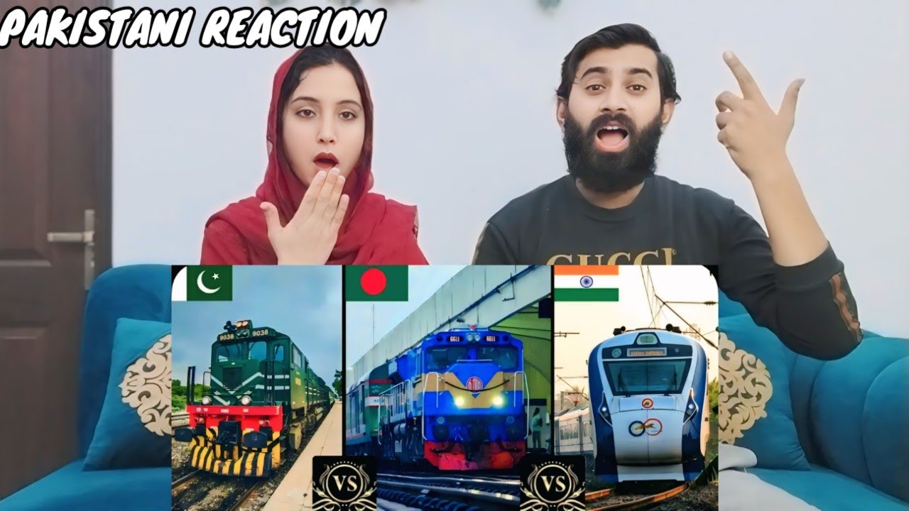 INDIAN🇮🇳RAILWAYS Vs PAKISTAN🇵🇰RAILWAYS Vs BANGLADESH🇧🇩RAILWAYS| PAKISTANI REACTION🇵🇰