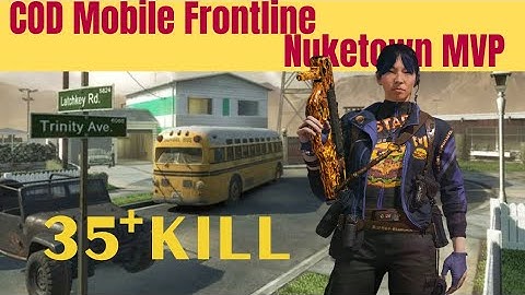 🔥 38 KILLS MVP GAMEPLAY | COD MOBILE FRONTLINE – NUKETOWN 🔥