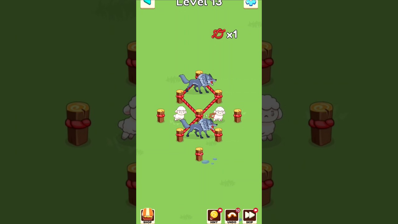 Best Games Puzzles Challenge 3d save the sheep 3 