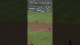 Terrible pitching = robbed home run? SUCCESS 🤓 #mlbtheshow26 #ranked