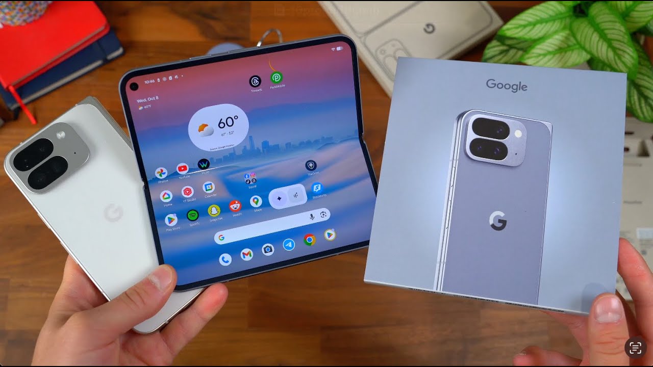 Google Pixel 10 Pro Fold (Source: YouTube Channel = Tim Schofield) Google Pixel 10 Pro Fold (Source: YouTube Channel = Tim Schofield)