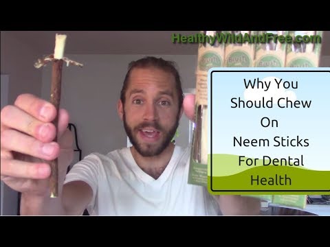 Why You Should Chew On Neem Sticks (And Brush With Bamboo) For Oral Hygiene & Dental Health