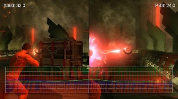 Saints Row 4 Xbox 360 vs. PS3 Gameplay Frame-Rate Tests