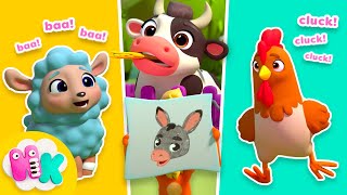 Езикът На Животните Животните От Фермата Heykids - Детски Песни